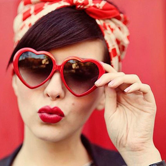 Accessories - 3/$30 Red Heart Sunglasses Sunnies